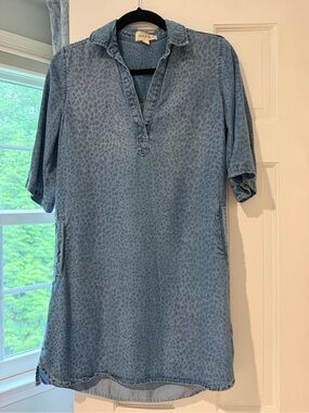cloth & stone Light Blue Short-Sleeve Button-Down Shirt